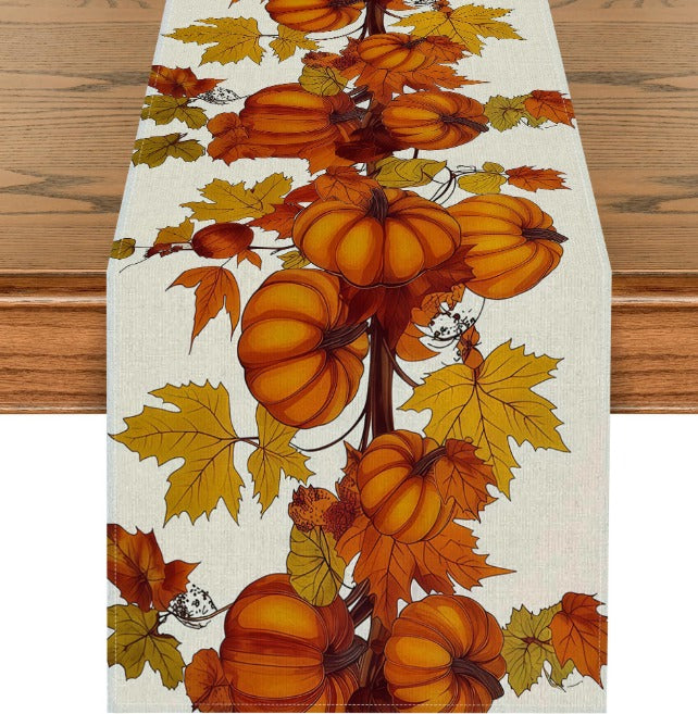 Fall tiered tray decor set product detail showing all 10 pieces with dimensions