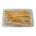 Organic dried melon slices from Nut Fusion, showcasing golden, chewy dried fruit pieces in a natural, appetizing display.