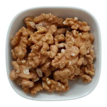 Premium shelled walnut kernels ready for snacking or baking
