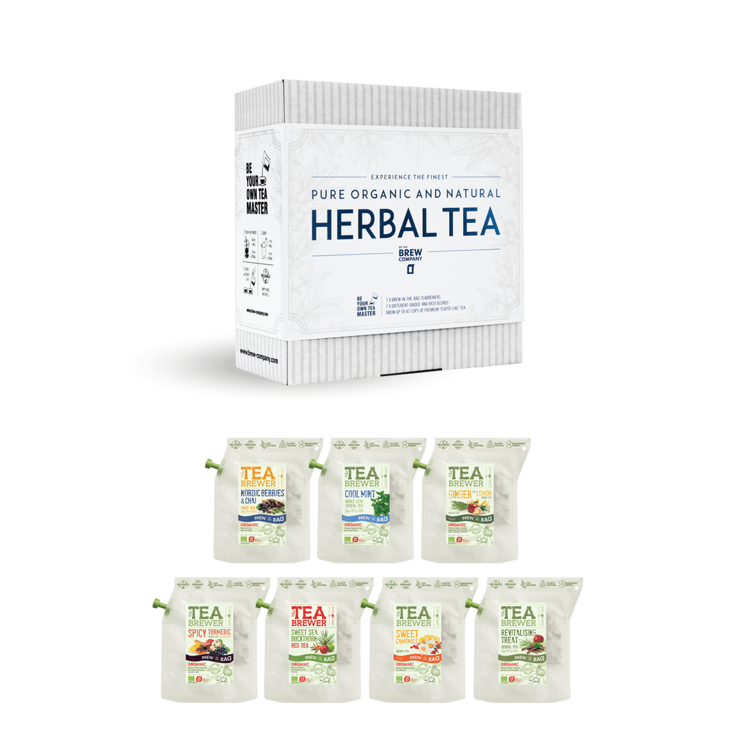 Herbal Tea Collection Gift Box – Premium Loose Leaf Teas